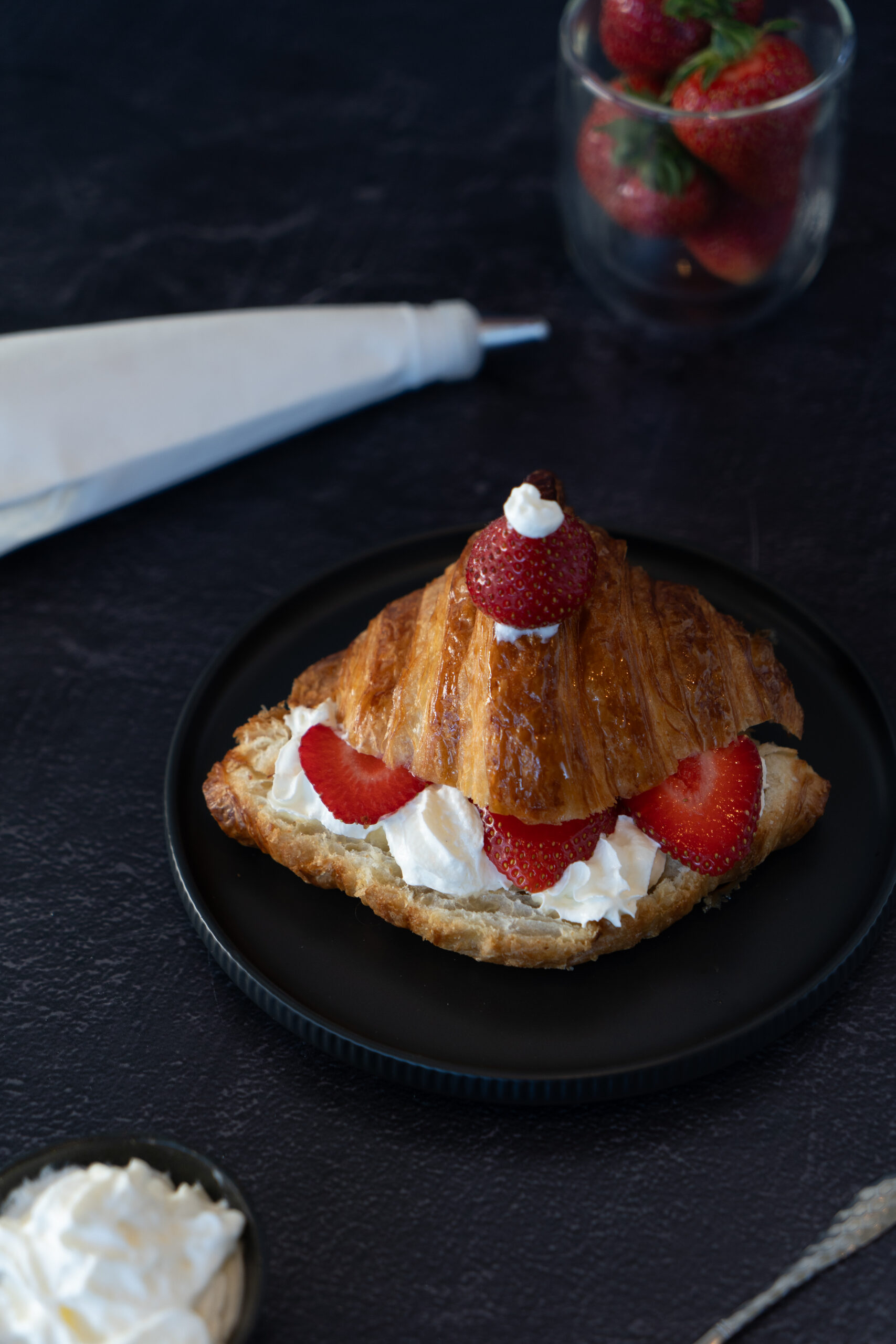 Easy Strawberry Shortcake Croissant Recipe Noisette